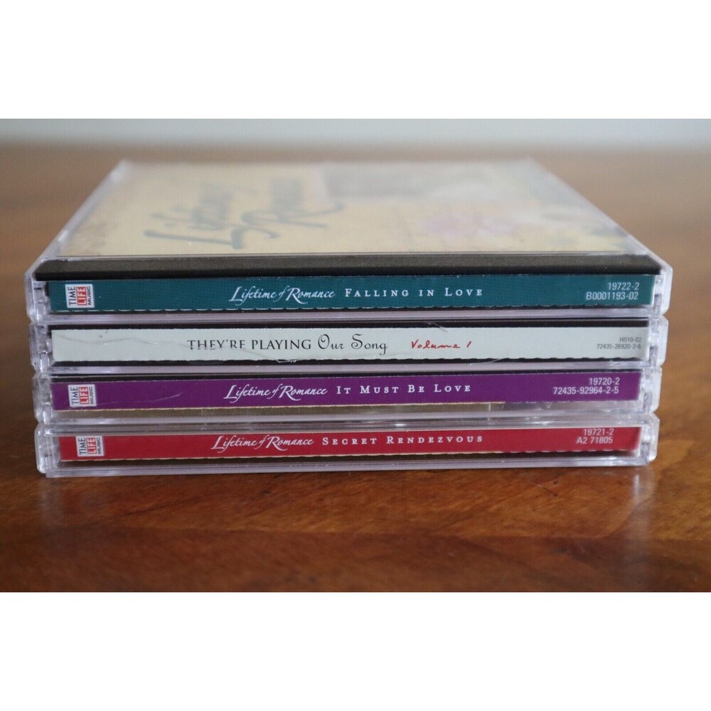 8 CD Lot TIME LIFE Lifetime Of Romance Love + They're Playing Our Song Vol 1